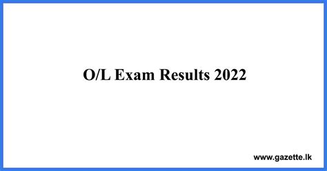 ordinary level results 2022|Results of 2022 G.C.E. O/L exam released .